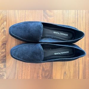 Donald Pliner suede loafers